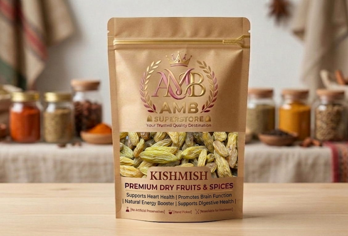 Kishmish Sundarkhani Desi - Premium Sundarkhani Long Raisins - 125g